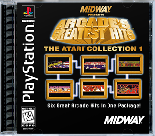 Arcade's Greatest Hits: The Atari Collection 1 - Box - Front - Reconstructed Image
