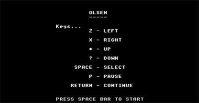 Olsen - Screenshot - Game Title Image