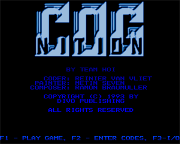 Cognition - Screenshot - Game Title Image