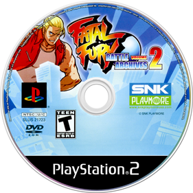 Fatal Fury: Battle Archives Volume 2 - Disc Image