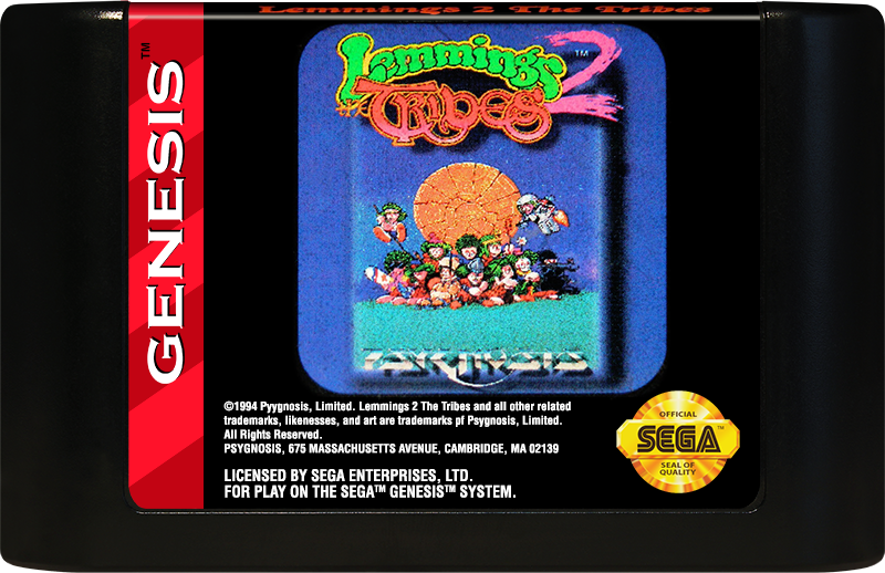 Lemmings 2: The Tribes - Sega Genesis