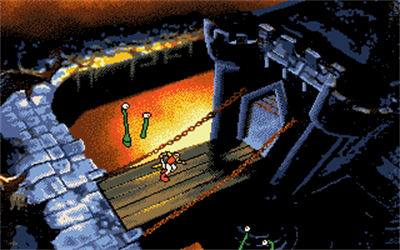 Dragon's Lair II: Time Warp - Screenshot - Gameplay Image