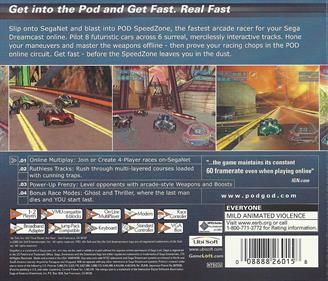 POD: Speedzone - Box - Back Image