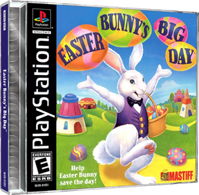 Easter Bunny's Big Day - Box - 3D Image