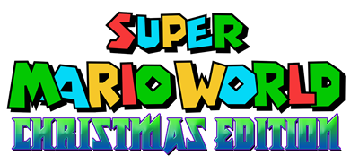 Super Mario World: Christmas Edition - Clear Logo Image