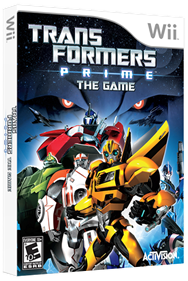 Transformers: Prime: The Game - Box - 3D Image