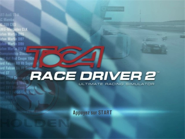 TOCA Race Driver 2 - Screenshot - Game Title Image