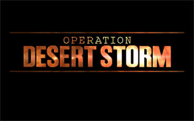 Tornado: Operation Desert Storm - Screenshot - Game Title Image