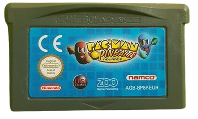 Pac-Man Pinball Advance - Cart - Front Image