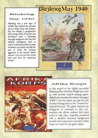 Blitzkrieg May 1940 - Advertisement Flyer - Front Image