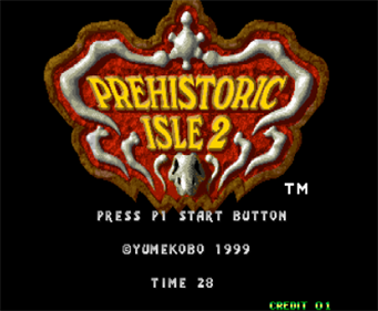 Prehistoric Isle 2 - Screenshot - Game Title Image