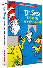 Dr. Seuss: Fix-Up the Mix-Up Puzzler - Box - 3D