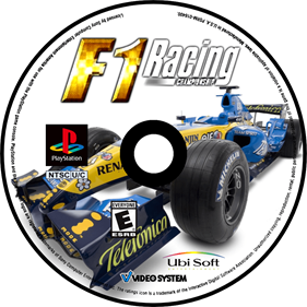 F1 Racing Championship - Fanart - Disc Image