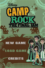 Camp Rock: The Final Jam - Screenshot - Game Title Image