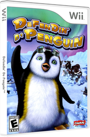 Defendin' De Penguin  - Box - 3D Image