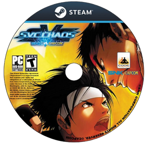 SVC Chaos: SNK vs. Capcom - Fanart - Disc Image