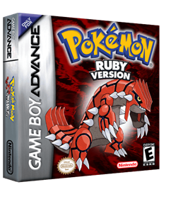 Pokémon Ruby Version - Box - 3D Image