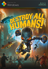 Destroy All Humans! - Fanart - Box - Front