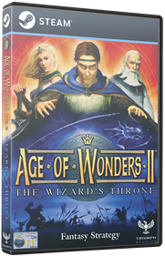 Age of Wonders II: The Wizard's Throne - Box - 3D Image