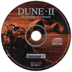 Dune II: The Building of a Dynasty - Disc Image