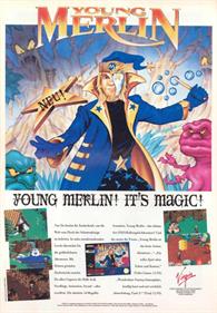 Young Merlin - Advertisement Flyer - Front Image