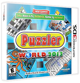 Puzzler World 2013 - Box - 3D Image