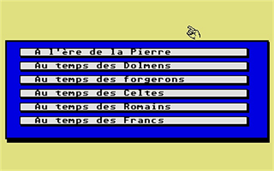 Au Temps Jadis - Screenshot - Game Select Image