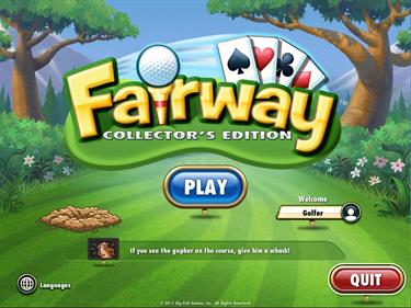 Fairway Solitaire Collector's Edition - Screenshot - Game Title Image