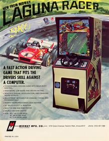 Laguna Racer - Advertisement Flyer - Front