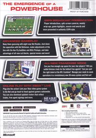 NFL 2K3 - Box - Back Image