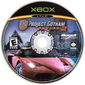 Project Gotham Racing 2 - Disc Image