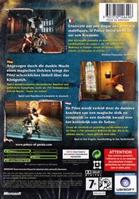 Prince of Persia: The Sands of Time - Box - Back Image