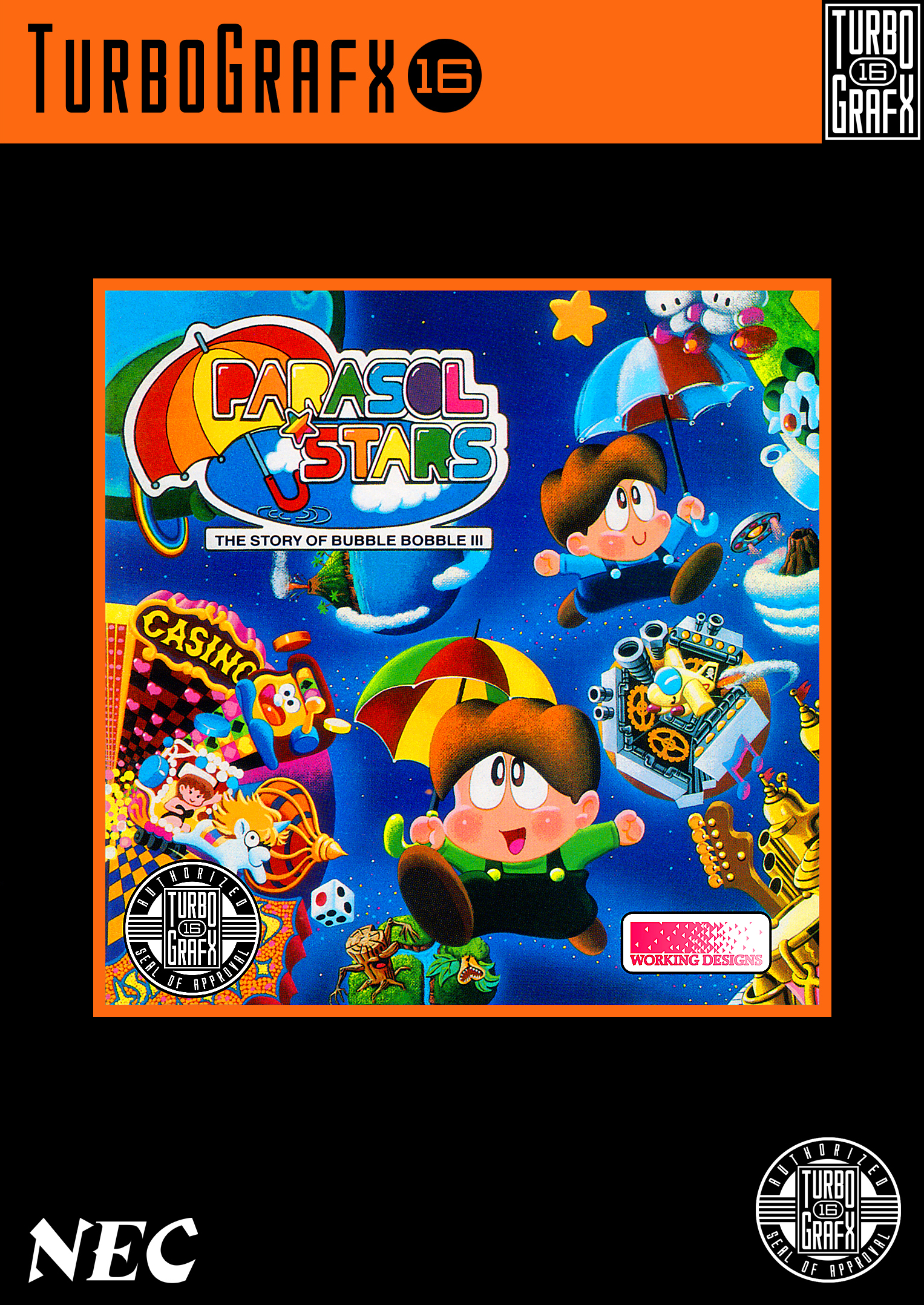 Parasol Stars: The Story of Bubble Bobble III Details - LaunchBox Games