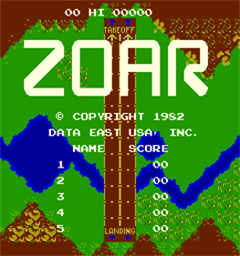 Zoar - Screenshot - Game Title Image