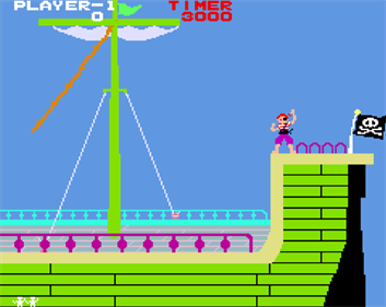 Arcade Archives PIRATE PETE - Screenshot - Gameplay Image