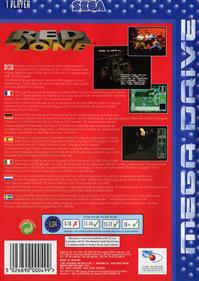 Red Zone - Box - Back Image