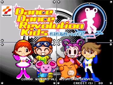 Dance Dance Revolution Kids - Screenshot - Game Title Image