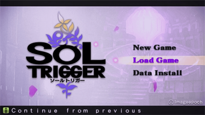 Sol Trigger - Screenshot - Game Title Image