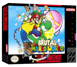 Brutal Mario World - Box - 3D Image