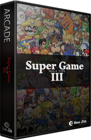 Super Game III - Box - 3D Image