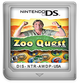 Zoo Quest: Puzzle Fun! - Fanart - Cart - Front