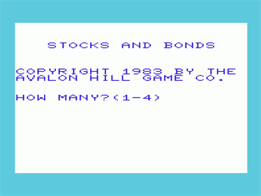 Stocks & Bonds - Screenshot - Game Title Image