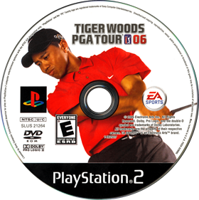 Tiger Woods PGA Tour 06 - Disc Image