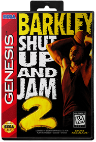 Barkley Shut Up and Jam! 2 - Box - Front - Reconstructed Image