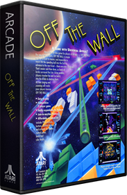 Off the Wall (Atari) - Box - 3D Image