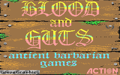 Blood 'n Guts - Screenshot - Game Title Image
