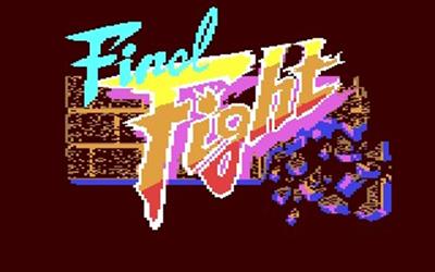 Final Fight - Screenshot - Game Title