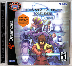 Phantasy Star Online Ver. 2 - Box - Front - Reconstructed