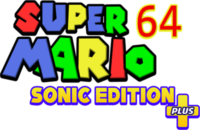 Mario 64: Sonic Edition Plus - Clear Logo Image