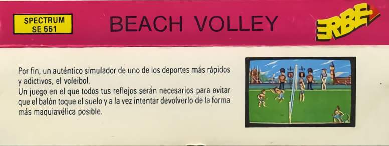 Beach Volley Images Launchbox Games Database 